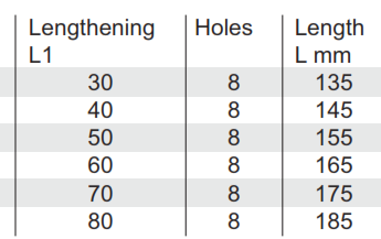 Narrow Lengthening Plate 4.5 mm with 8 holes - foto 2