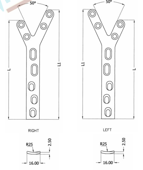 Y-Fork Plate 4.5 mm - foto 4