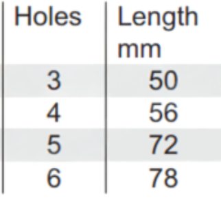 Small T-Plate 3.5 mm - foto 2