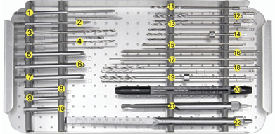4.0/5.0 Paediatrics Osteotomy Locking Plate Instrument Set - foto 4