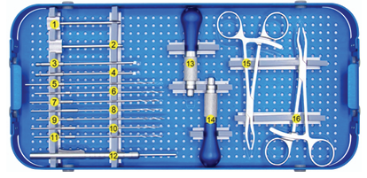 Rib Reconstruction Locking Plate Instrument Set - foto 3